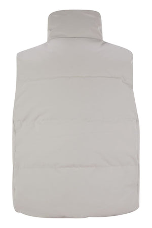 CANADA GOOSE Modern Cropped Vest for Women - High Hip Length