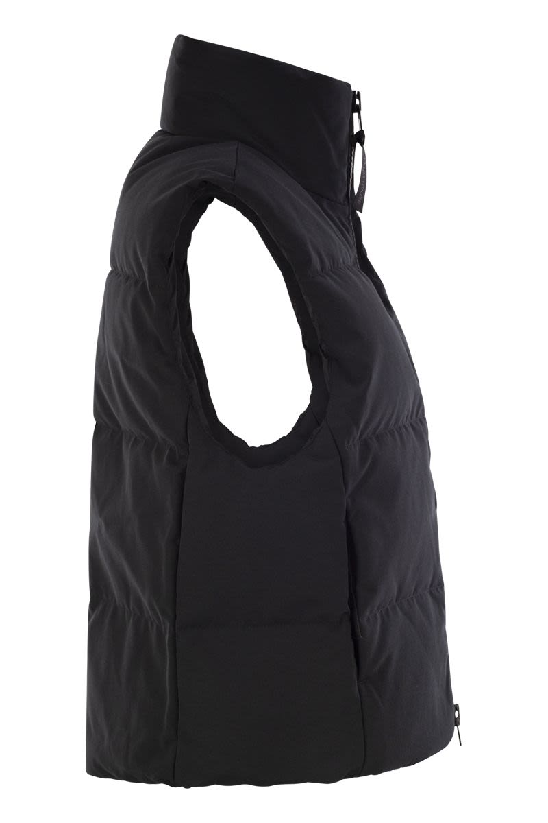 CANADA GOOSE Modern Cropped Vest for Women - High Hip Length