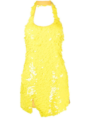 Váy Sequin Allium Mini Màu Vàng Cho Nữ