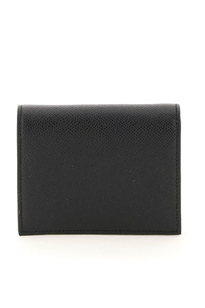 FERRAGAMO Gancini Hook Compact Wallet - Black