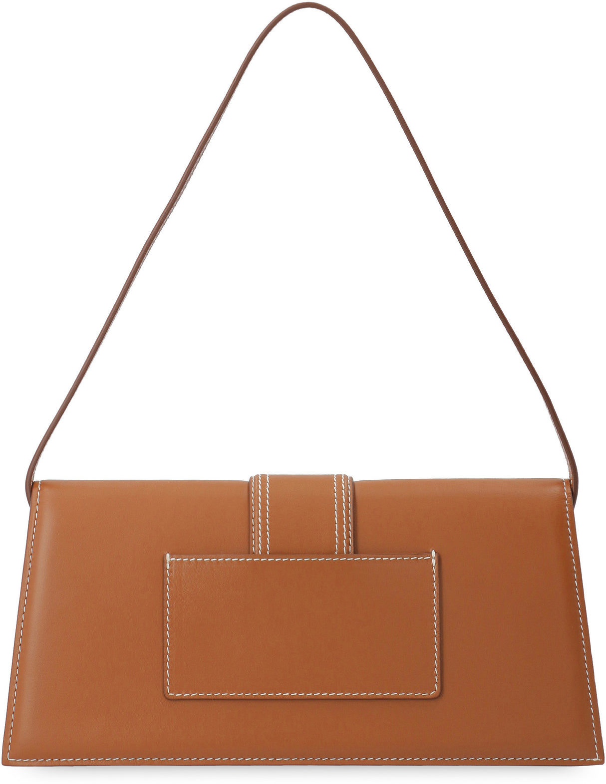 JACQUEMUS Elegant Long Mini Leather Shopper