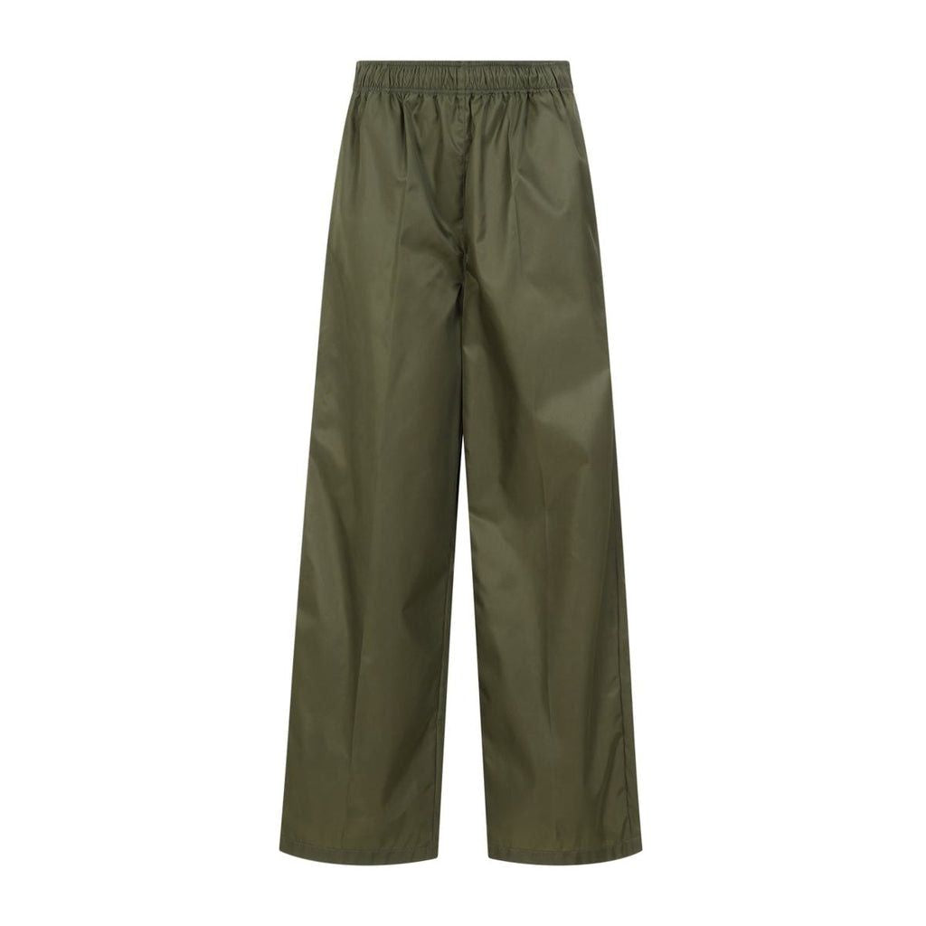 PRADA Green Women's Polyamide Pants for SS24