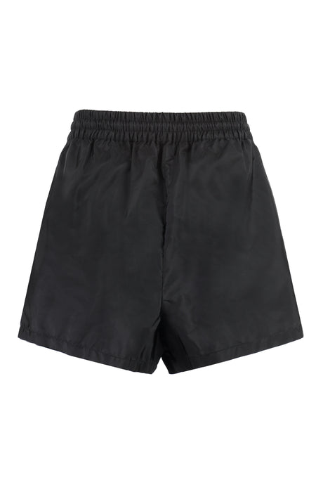 PRADA Black Nylon Shorts for Women | Sustainable and Stylish | FW23