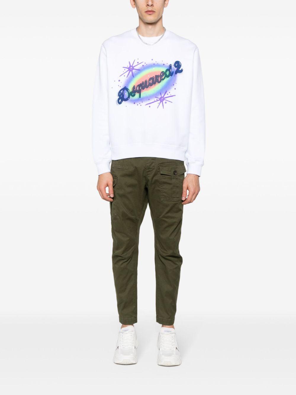 DSQUARED2 Military Green Men's Pants for SS24