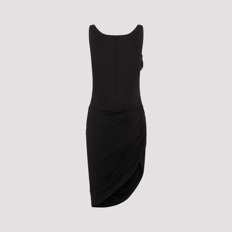 MAGDA BUTRYM Sleek Black Dress for Women - Seasonal Must-Have for SS24