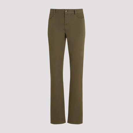 SAINT LAURENT Slim Fit Pants for Modern Elegance