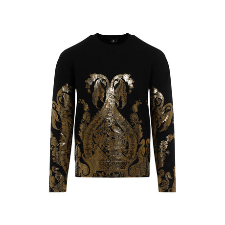 ETRO Luxurious 100% Wool Sweater for FW24