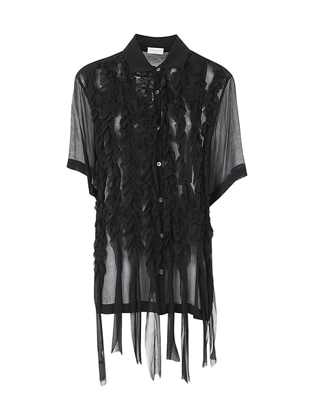 DRIES VAN NOTEN Vinyl W Shirt - Women’s Mini Style