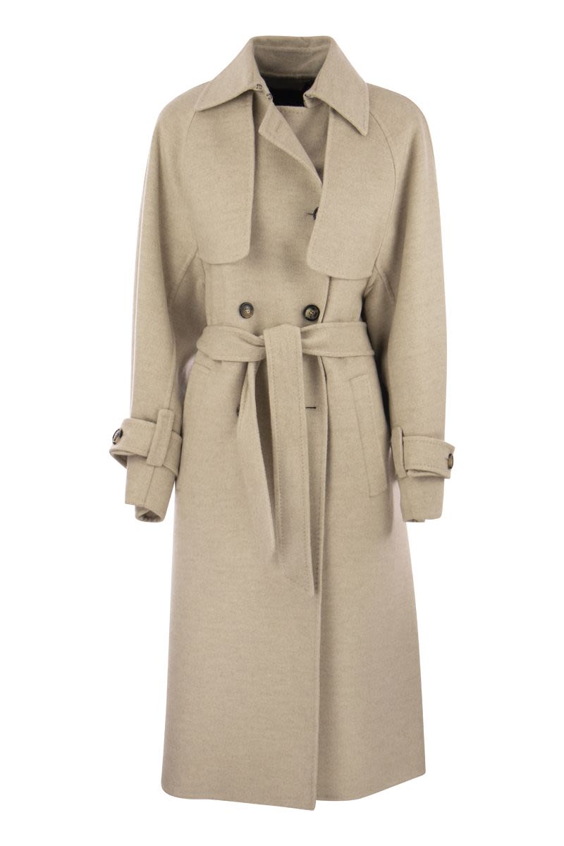 MAX MARA Double Breasted Trench Coat