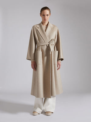 MAX MARA Luxurious Cashmere Jacket in Beige for the Modern Woman