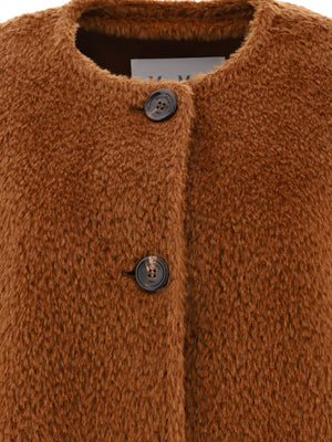 MAX MARA Cozy Alpaca & Wool Oversized Jacket for Women - FW24