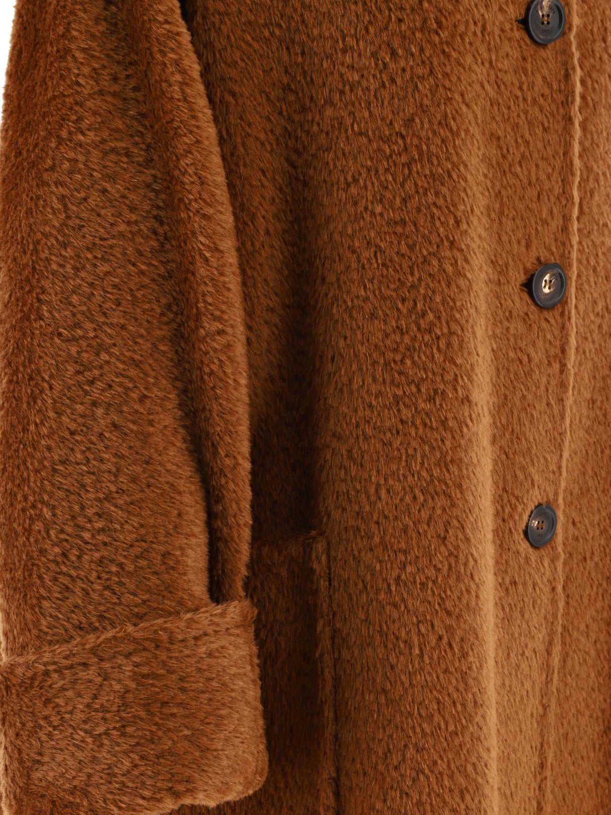 MAX MARA Stylish Women's Outer Coat in Brown for 24FW Season