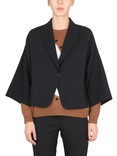 MAX MARA Chic Peaked Lapel Women's Jacket