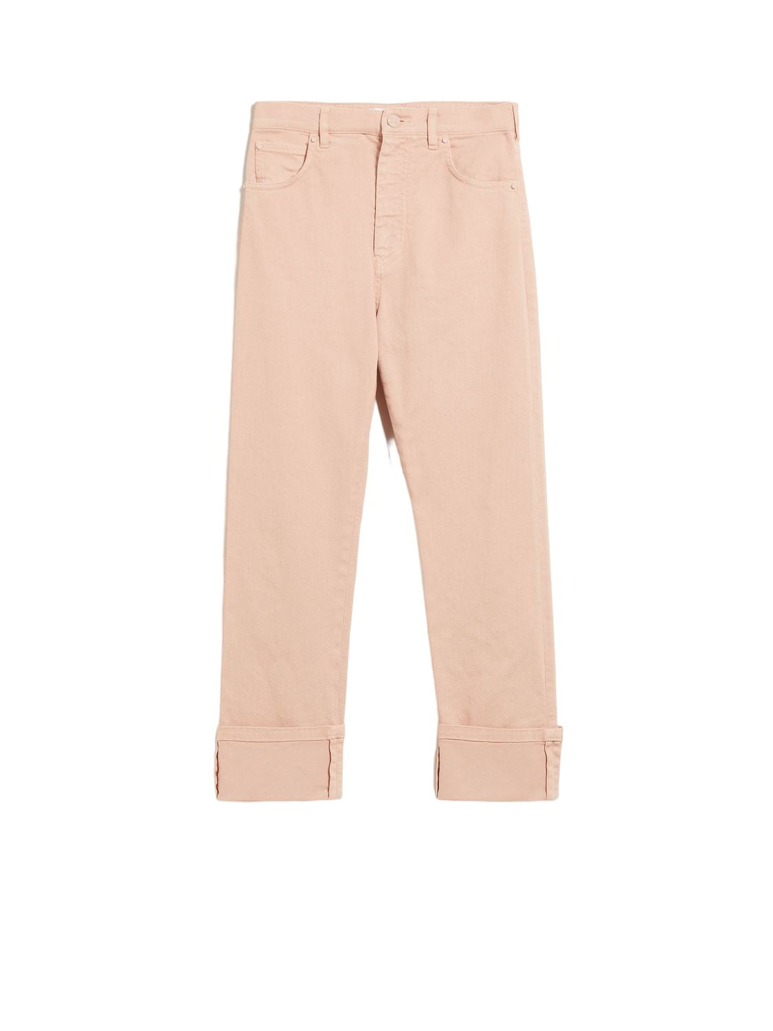 MAX MARA Stylish PINK Wide Trousers for Women - Fall/Winter 2023