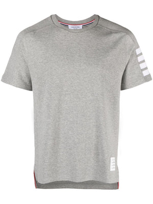 THOM BROWNE Classic Cotton Crew T-Shirt for Men - SS24 Collection