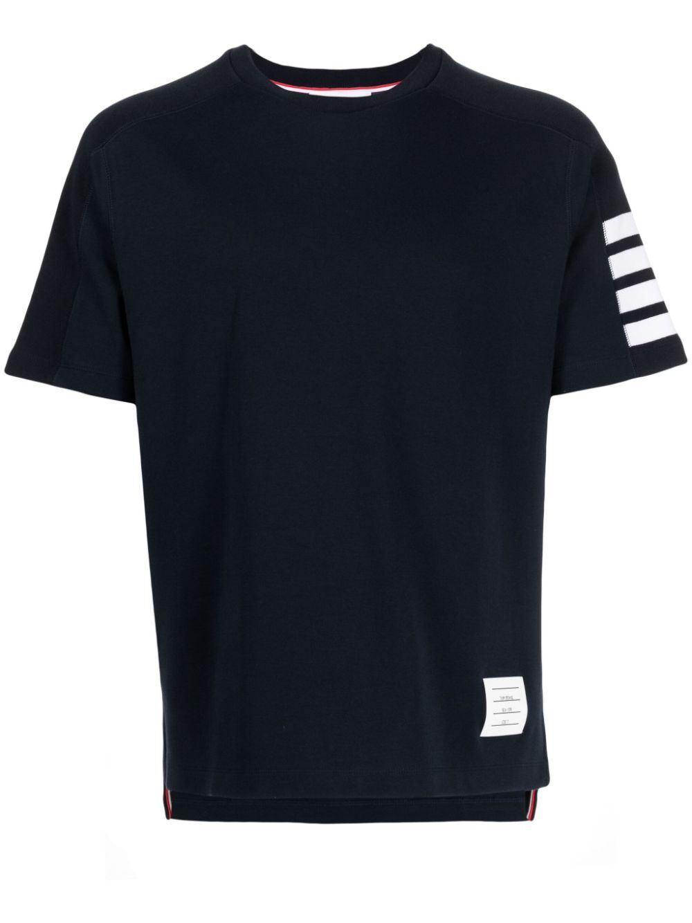 THOM BROWNE Classic Cotton Crew T-Shirt for Men - SS24 Collection