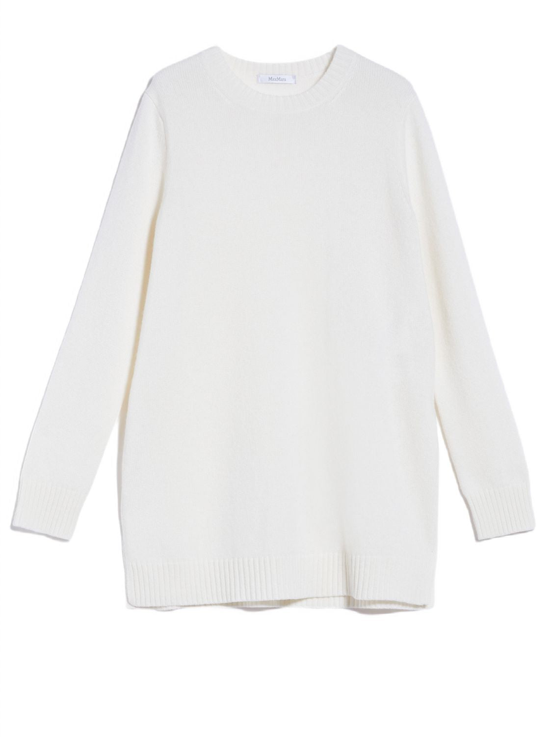 MAX MARA White Cashmere Sweater Tank for Women - Indulge in Luxurious Comfort for FW23