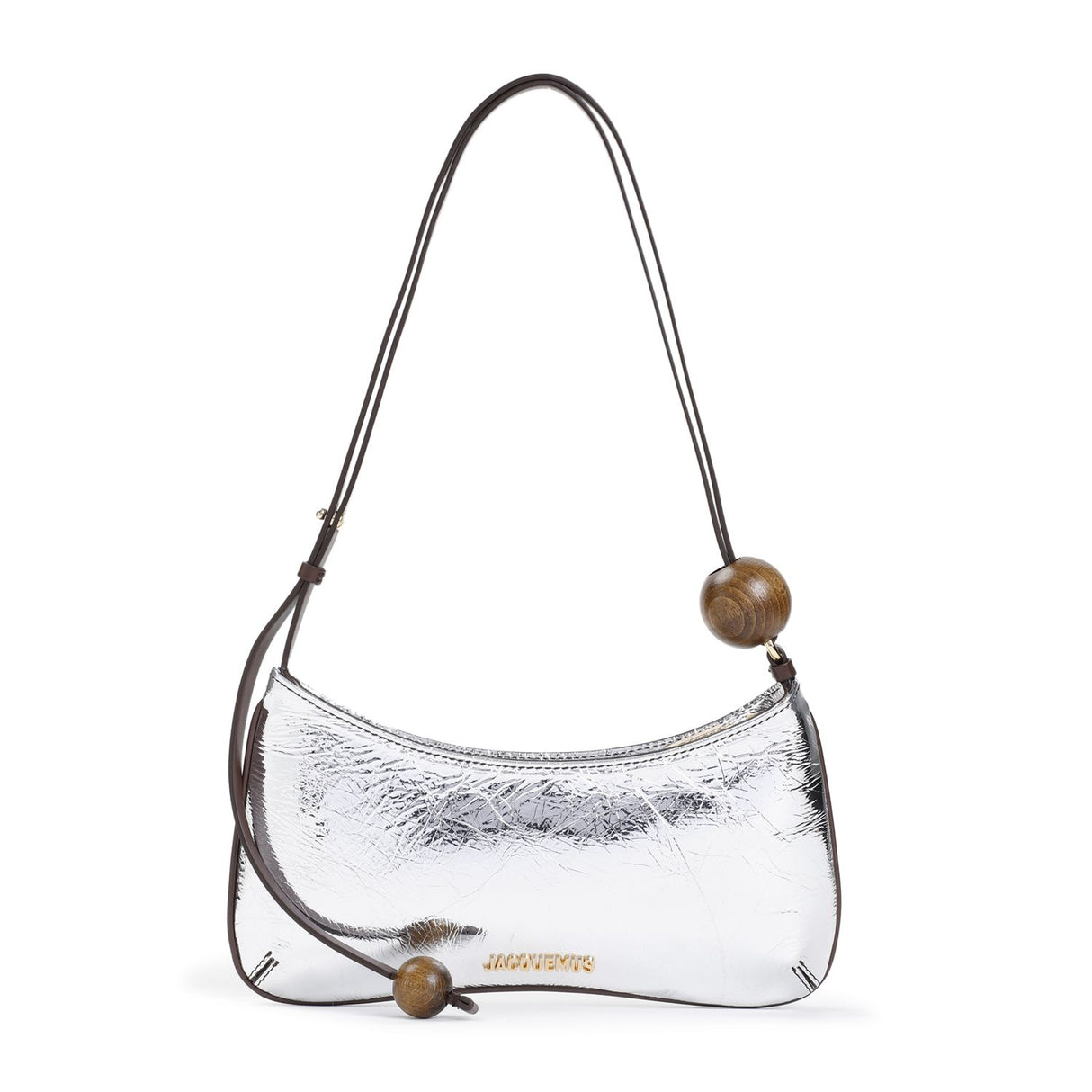 JACQUEMUS Mini Pearlescent Leather Handbag - FW24