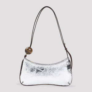 JACQUEMUS Mini Pearlescent Leather Handbag - FW24