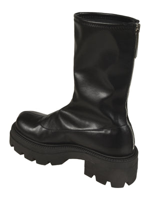 Sergio Rossi Chic Black Mini Boots for Women