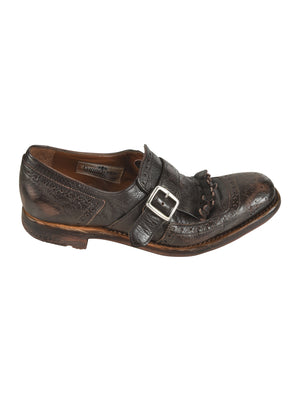 Church's Elegant Ebony Flat Shoes for Women