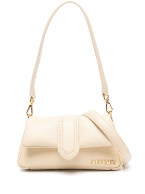 JACQUEMUS Le Petit Bambimou Shoulder Bag - Padded Smooth Leather, Magnetic Closure