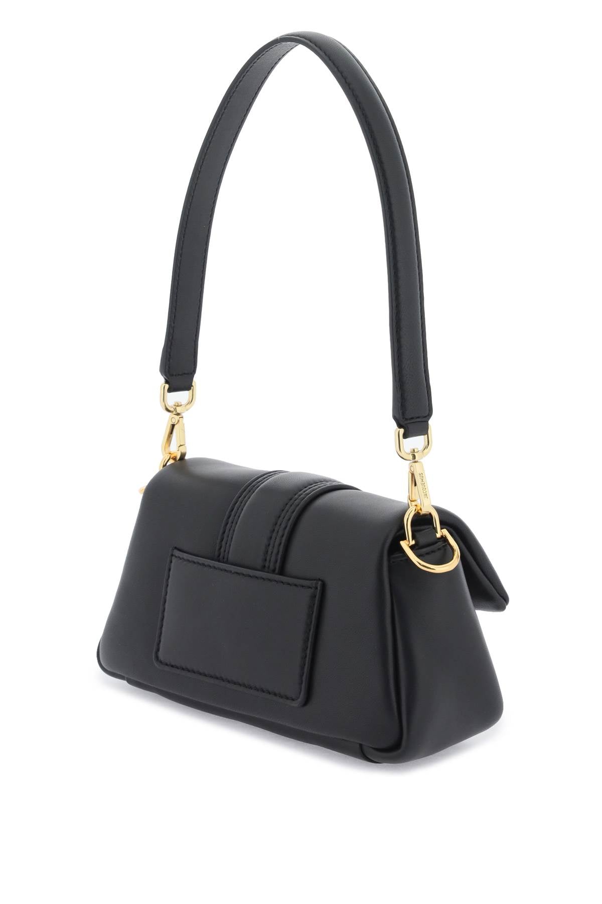 JACQUEMUS Le Petit Bambimou Shoulder Bag - Padded Smooth Leather, Magnetic Closure