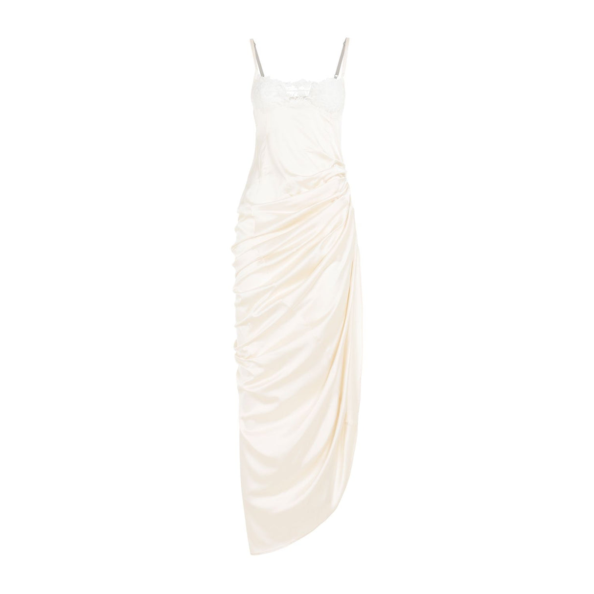 JACQUEMUS The White Saudade Long Dress for Women: A Fashion Must-Have in SS24