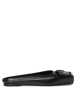 JACQUEMUS Chic Square Toe Ballet Flats