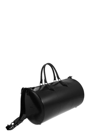 MAX MARA Stylish Brushed Black Clutch for the Fashion-Forward Women