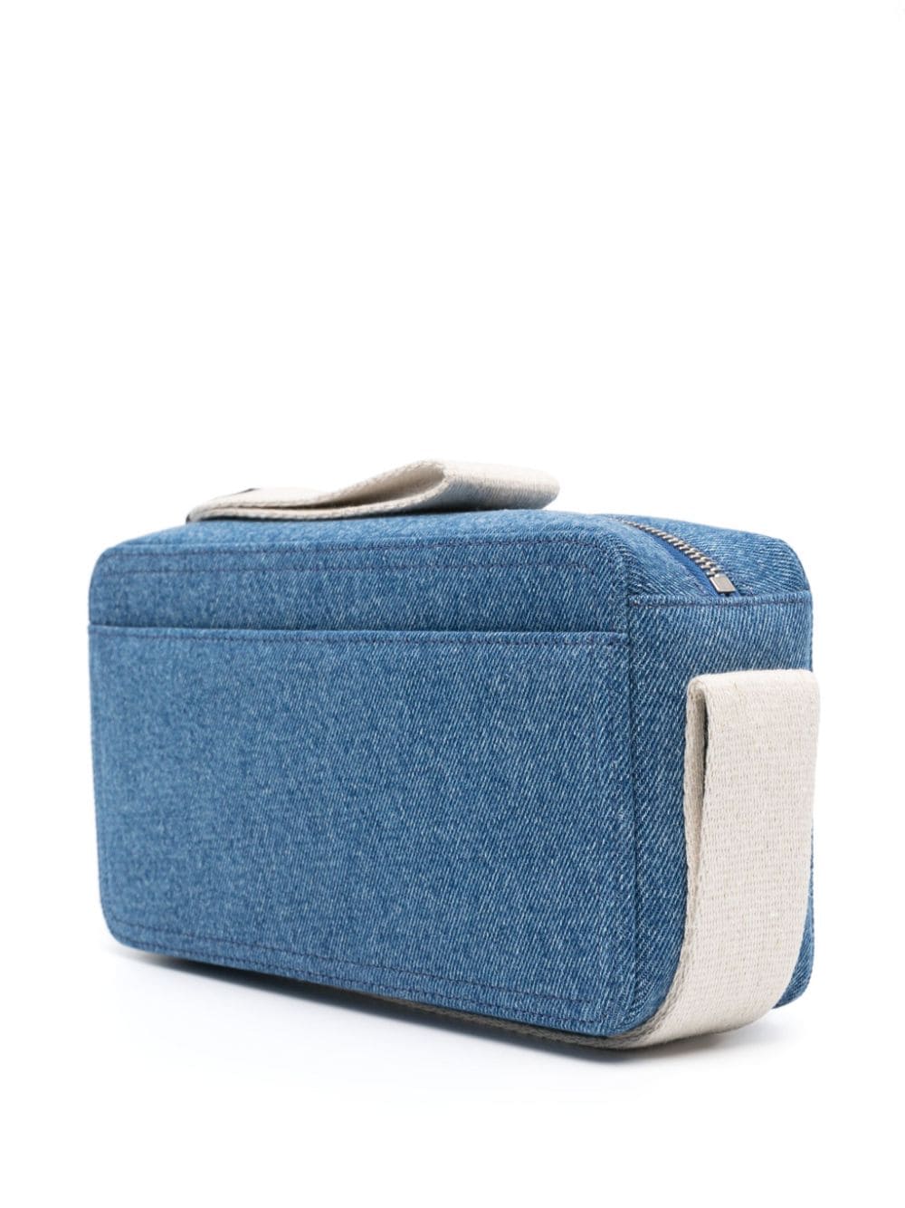 JACQUEMUS Medium Crossbody Denim Handbag