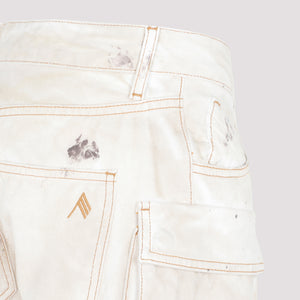 THE ATTICO Cargo Pants with Marble Effect - Size 26