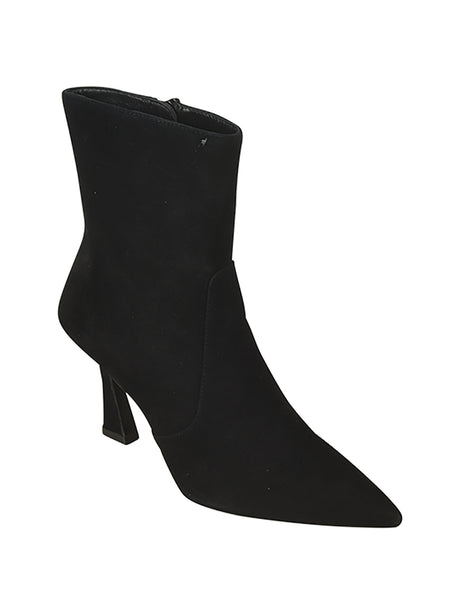 Stuart Weitzman Elegant Black Ankle Boots for Women