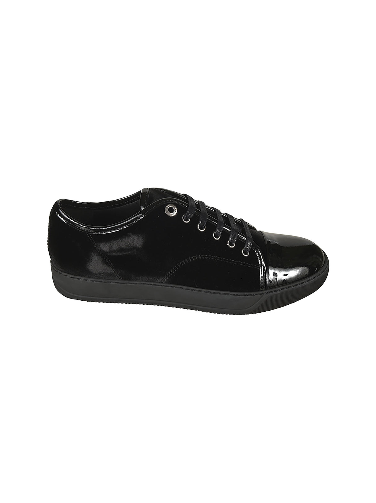 Lanvin Sleek Black Sneakers for Men - AI24 Collection