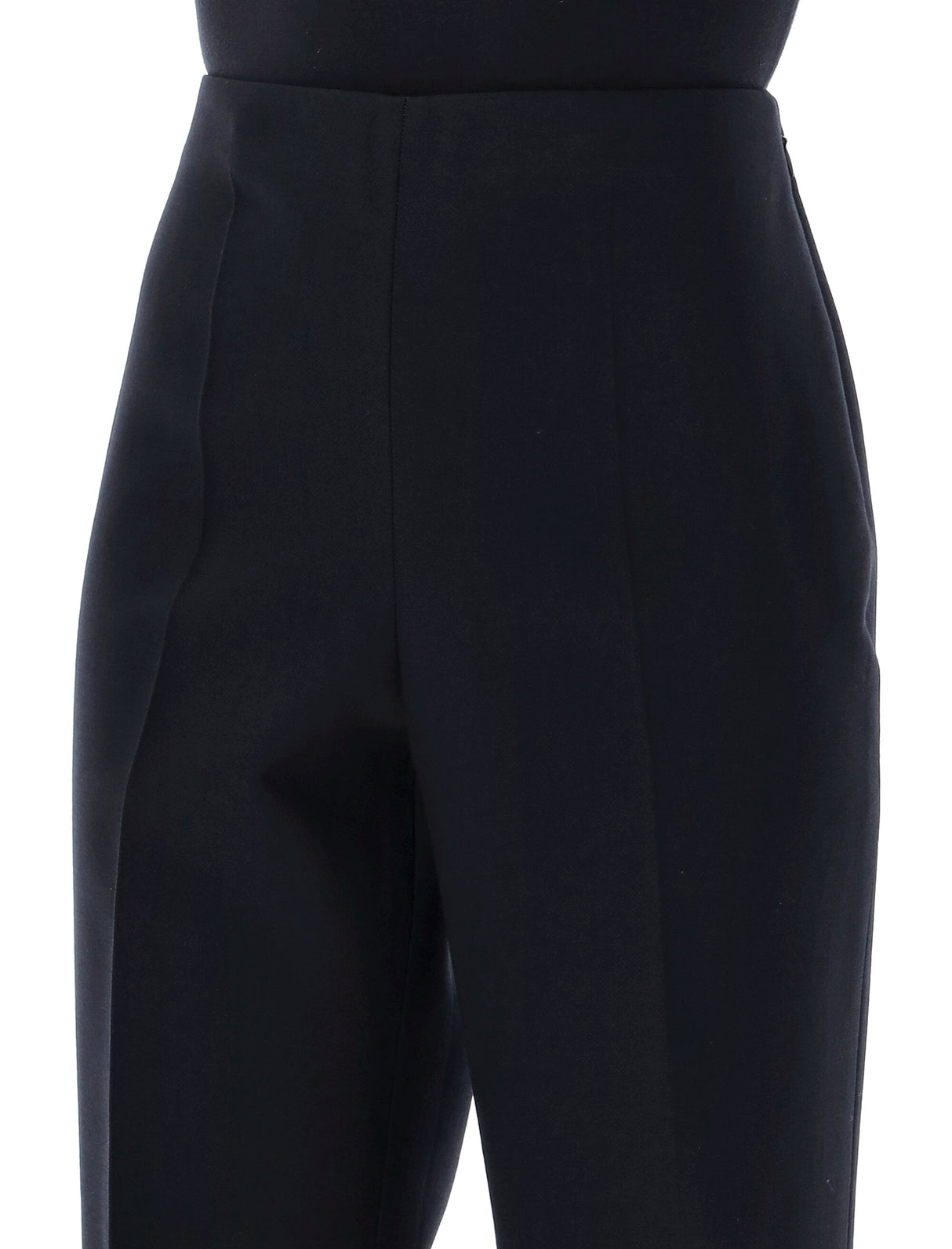 FERRAGAMO Classic Straight Cut Pleated Pants for Women - FW23 Collection