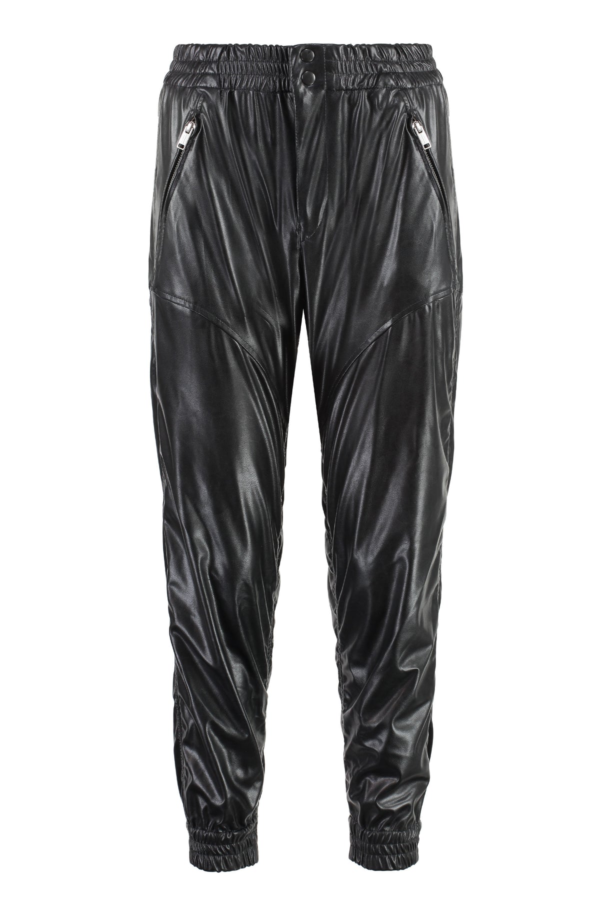 ISABEL MARANT ETOILE Chic Faux Leather Jogger Pants