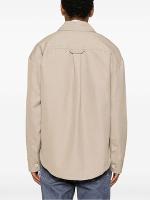 JACQUEMUS Modern Beige Outerwear Blouson for Men