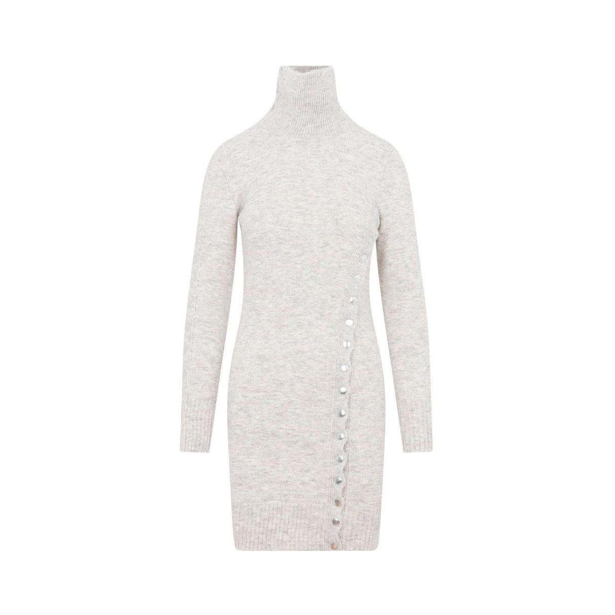 ISABEL MARANT Cozy Nude Knit Dress for Women | FW23 Collection