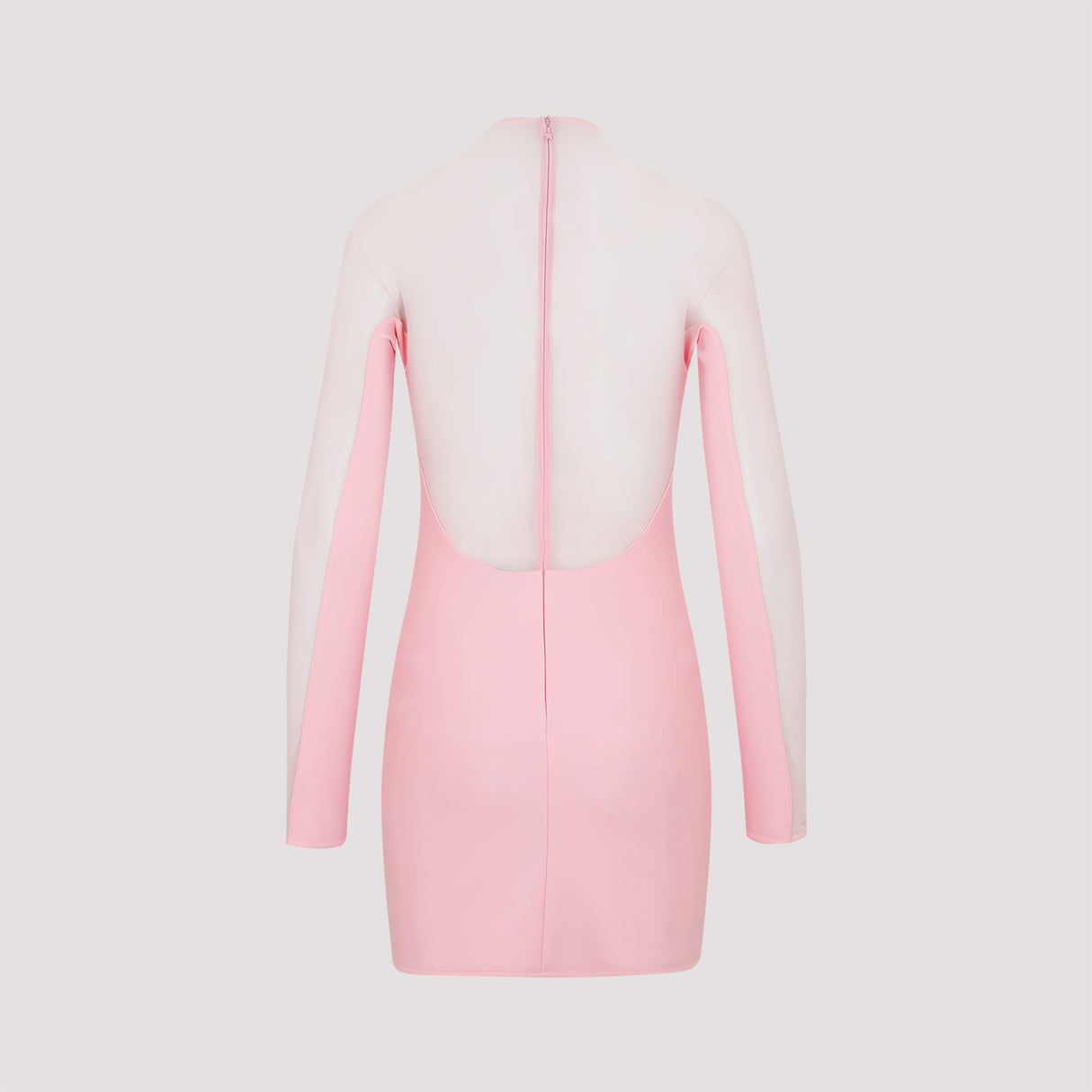 MUGLER Pink and Purple Mini Dress for Women - SS23 Collection