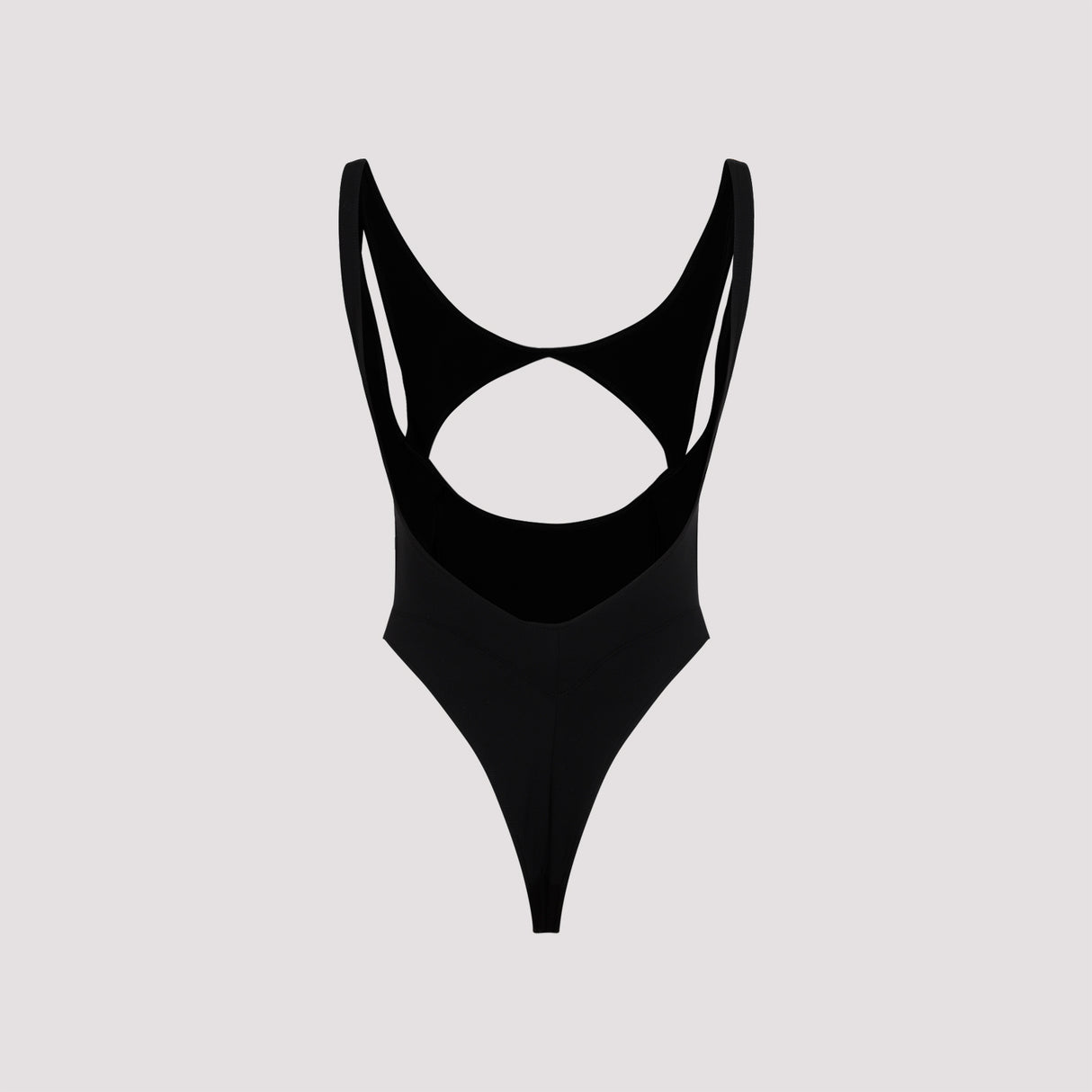 MUGLER Black Polyamide Swimsuit for Women – SS23 Collection