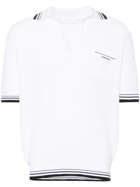 PRADA Women's Polo Sweater - SS24 Collection