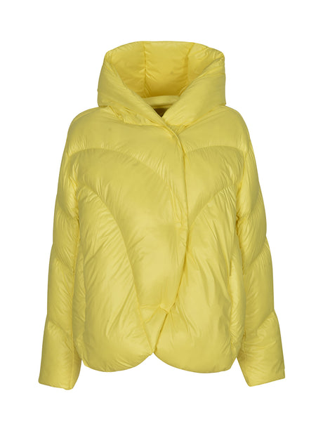 JNBY Bright Yellow Woman's Mini Coat for AI24