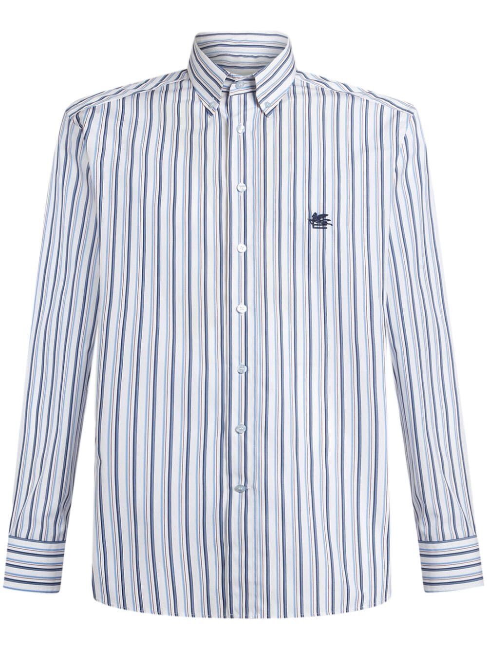 ETRO Striped Cotton Shirt for Men - FW24 Edition