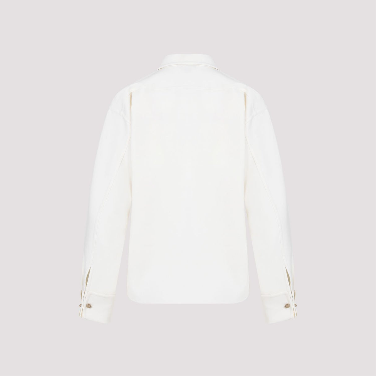 MAX MARA White Wool Shirt Jacket for Women - SS24 Collection