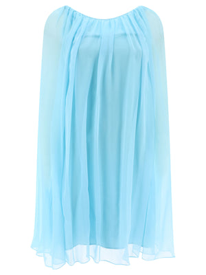 MAX MARA PIANOFORTE Blue Mid Skirt for Women from the 24SS Collection