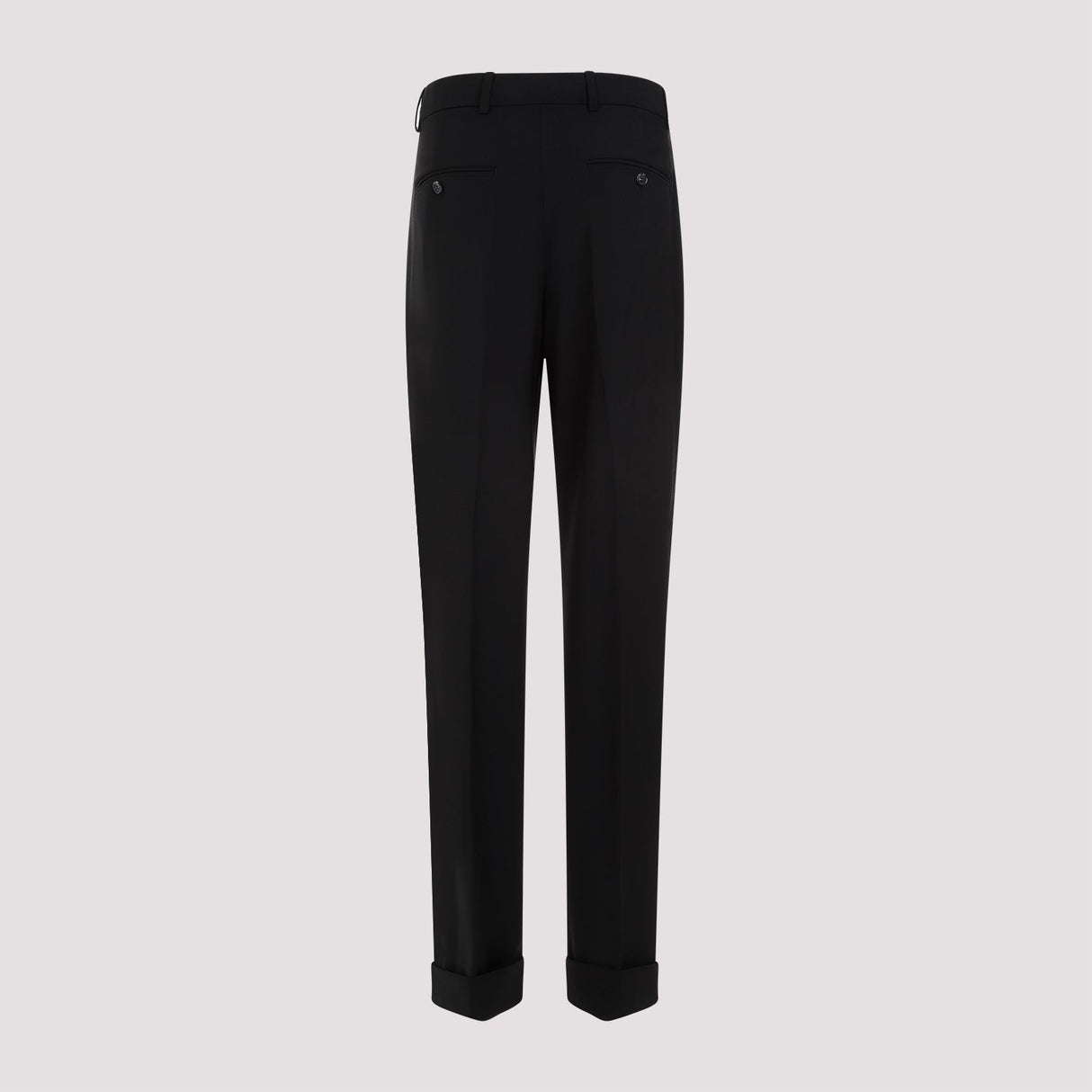 MAX MARA SPORTMAX Stylish Black Wool Pants for Women - SS24