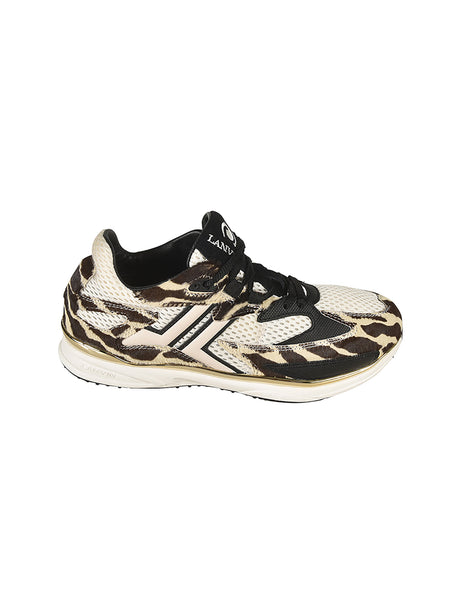 Lanvin Chic Beige Sneakers for Women - AI24 Collection