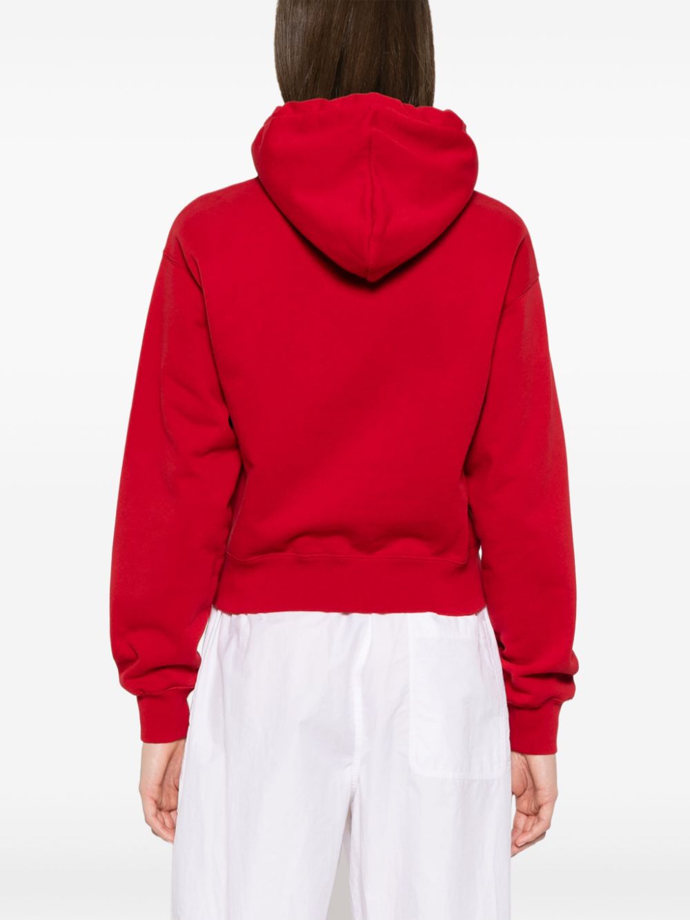 JACQUEMUS Cropped Gossamer Sweatshirt