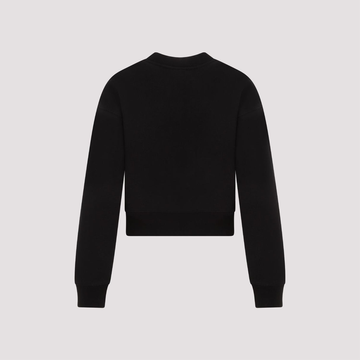 JACQUEMUS Women's Black Gros Grain Sweatshirt - SS24