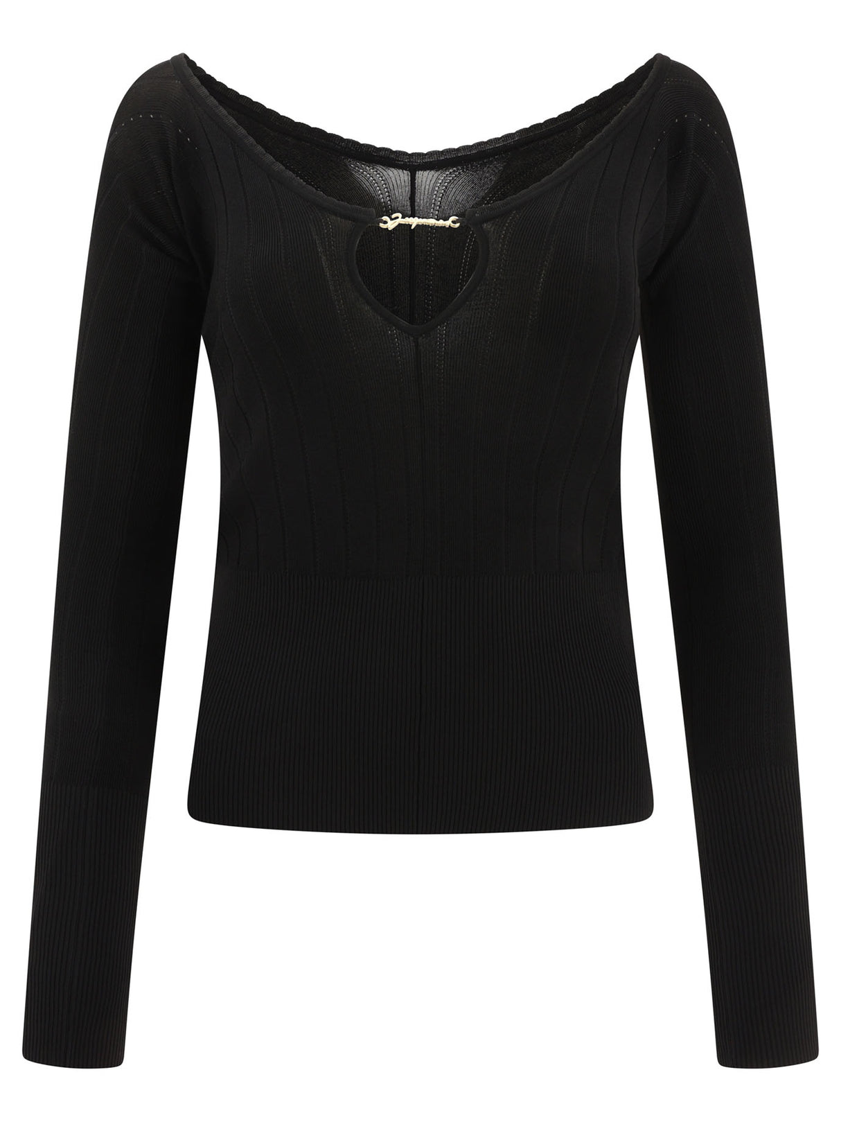 JACQUEMUS Chic Slim Fit Long Sleeve Top